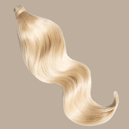 Bleached Blonde Ponytail Hair Extensions - Ocean Hair Extensions