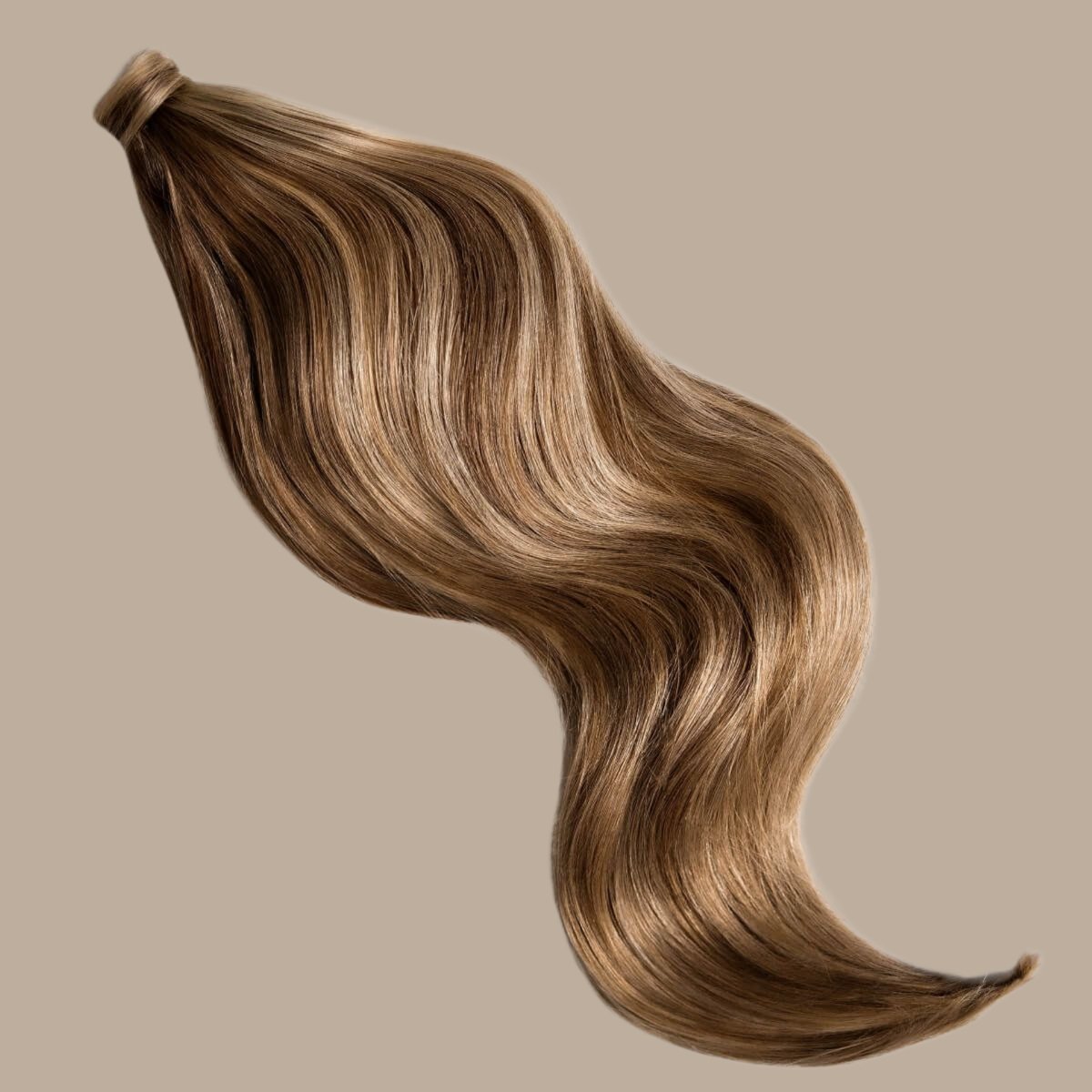 Bronde Highlights Ponytail Hair Extensions - Ocean Hair Extensions