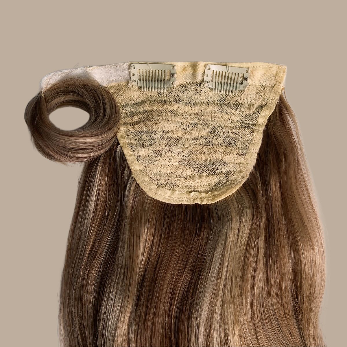 Bronde Highlights Ponytail Hair Extensions - Ocean Hair Extensions