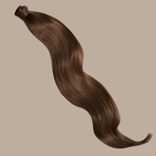 LIGHT BROWN Ponytail Hair Extensions - Ocean Hair Extensions