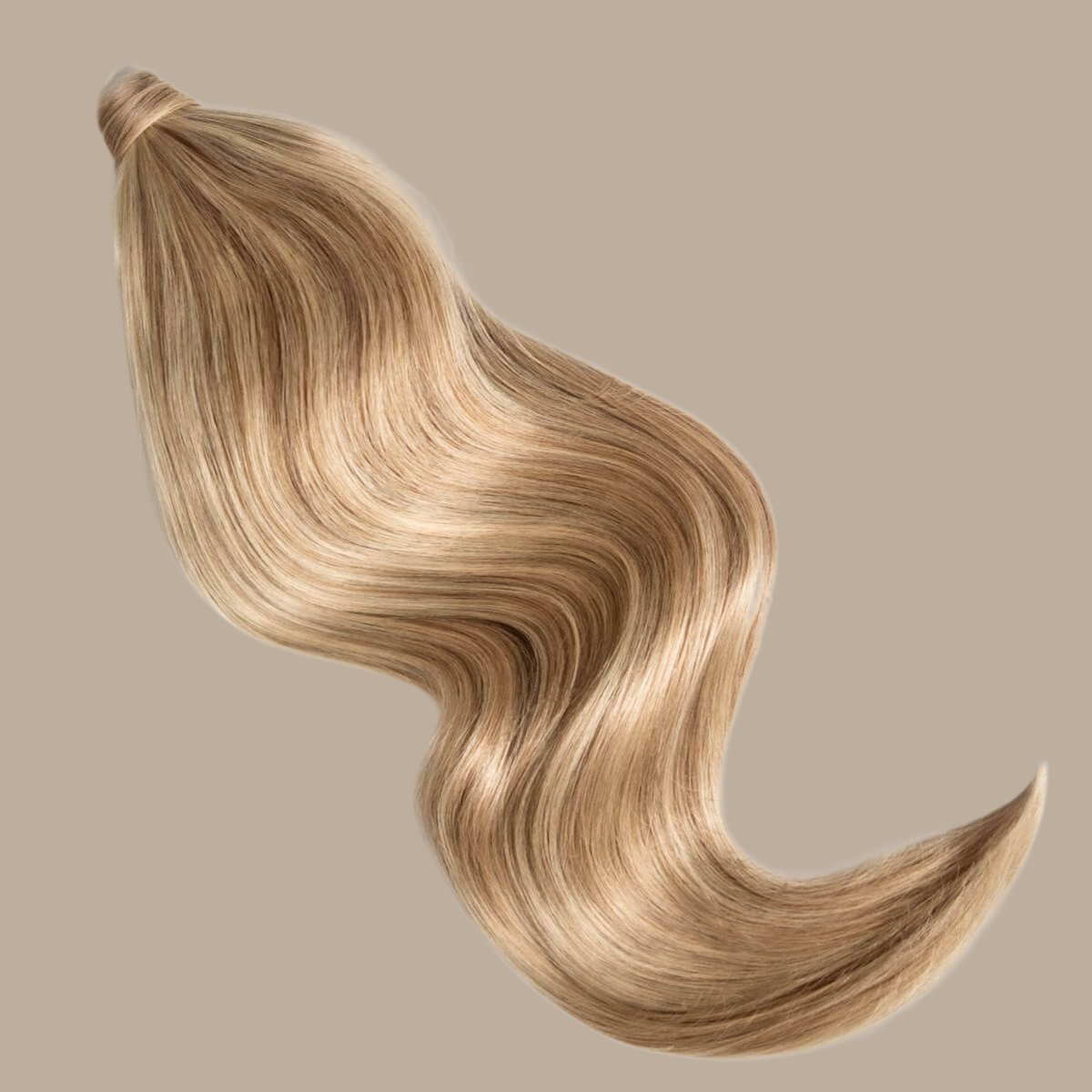 SANDY BLONDE Highlights Ponytail Hair Extensions - Ocean Hair Extensions